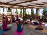 Yogareisen Korfu Holzempore